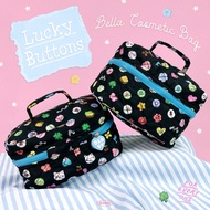 DADDY | Lucky Buttons Cosmetic Bag กระเป๋าเครื่องสำอางค์ใบใหญ่ สุดน่ารัก