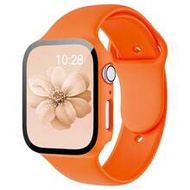 2-In-1 Sport Silicone Watch Strap And Case Set, Compatible With Apple Watch Band And Case In Sizes 4