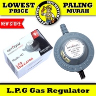 Aerogaz L.P.G Gas Regulator SIRIM Certified Kepala Gas Tekanan For Kitchen Stove Usage Model 182