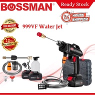 BOSSMAN Cordless High Pressure Water Jet Gun Sprayer Machine Portable Floor Tiles &amp; Car Wash