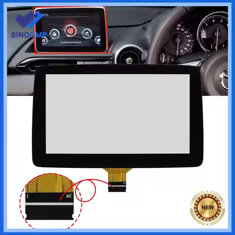 1pc 7" Touch Screen Digitizer TM070RDZ38 for Mazda 3 CX-3 MX-5 Radio Navigation 2014-2019 BHP1611J0D
