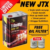 🔥NEW ARRIVAL🔥JTX ENGINE OIL 5W-30 CAR 4L FOR NEW CAR/TURBO HAI O ORIGINAL
