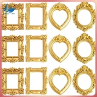 [gouyu77.vn] Mini Gold Picture Frames Mini Vintage Picture Frames Dollhouse Frames