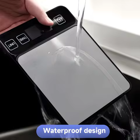Food Scale 10 Kilograms Digital Kitchen Scale Grams and Ounces 1G Precise Scale Easy to Clean Stainl