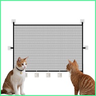 Cat Gate Indoor Pet Cat Gate Indoor Stairway Foldable Safety Barrier Mesh Fence Childproofing for Be