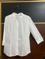 Net白色條紋襯衫  #24吃土季