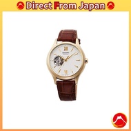 [ORIENT] ORIENT Automatic wristwatch Mechanical Automatic with Japanese manufacturer's warranty Open Heart RN-AG0728S Ladies White Silver
