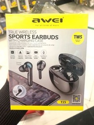 Awei T15 無線藍牙耳機/  無線耳機/防水防汗/遊戲耳機/wireless gaming earbuds/Bluetooth/headsets/noise reduction/Android /ios