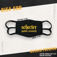 Masker Kain Logo Schecter Guitar