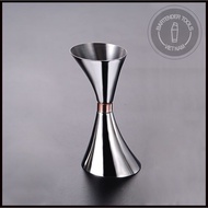 Curving Jigger 30/60ml - Jigger inox pha chế cocktail