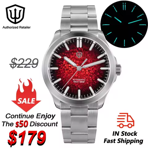 Watchdives WD0526 VK63 Quartz Chronograph Watches 10Bar Waterproof Sapphire Stainless Steel Lapis La