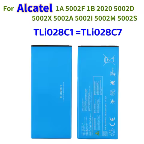 New Battery TLi028C1 TLi028C7 Battery For Alcatel 1A 5002F 1B 2020 5002D 5002X 5002A 5002I 5002M 500
