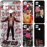 Soft Silicone TPU Case for OPPO A3 A40 A60 A54 A15 A15S A3S A5 A93 F9 A5 A9 A79 4G 5G Fight Club mov