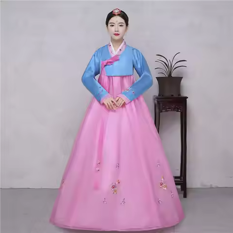 Hanbok National Ethinc Costume Women's New Photography Performance Costume Dance Costume Dae Jang Ge