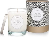KOBO Ginger Frizzante Candle (11 oz) | 100% Pure Soy Candle | All Natural Scented Candle, Hand-Poure