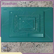 XUEXII Cutting Board, Grid Line Double Sided Paper Cutting Pad, Durable A1/A2/A3/A4/A5/A6 Self-heali