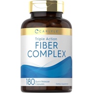 Carlyle Fiber Complex | 180 Capsules | Supplement | Triple Action Fiber