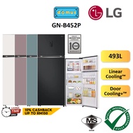 LG Refrigerator 2 Door Inverter 493L Fridge Peti Sejuk Peti Ais 2 Pintu Inverter Murah 冰箱 GN-B452PBF