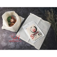 Soup Bag.Gauze Herbal Bag-100%cotton(25x20/ 30x25/ 40x30cm)*Ready Stock* 煲汤袋.隔渣纱袋-100%全棉(25x20/ 30x2