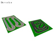 Devoko Children's Play Mat, Soft Car Play Mat, Kids' Rug, Interactive Crawling Mat, Flannel, Anti-Sl