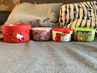 sanrio陶瓷碗7-11 hello kitty / keroppi / little twin star