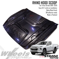 Strada / Triton 2019-2023 Rhino Hood scoop Thailand Made Matte Black ( strada accessories )