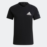 adidas เทรนนิง & Gym & Training เสื้อยืด AEROREADY Designed to Move Sport Motion Logo ผู้ชาย สีดำ GR