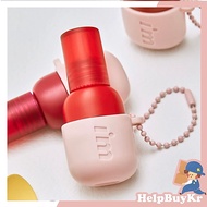 🌟[Porter] Korea I'M MEME I Love Cream Soft Mist Lip Glaze Key Ring Lip Glaze Lip Glaze Smile Key Rin