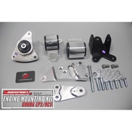 BILLET ENGINE MOUNTING KIT HONDA EP3 DC5 6PCS