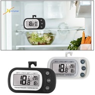 Sr Magnetic Freezer Thermometer Lcd Digital Refrigerator Thermometer Waterproof Fridge Freezer Temperature Monitor for Kitchen Magnetic Hanging Electronic Gauge Southeast