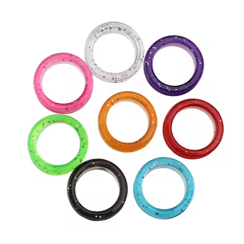2Pcs New Hair Cutting Professional Fit For Shears Grooming Scissors Ring Pet Shears Accessories Sili
