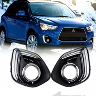 Car LED DRL Daytime Running Lights Daylight Waterproof Fog head light lamp for Mitsubishi ASX 2012 2