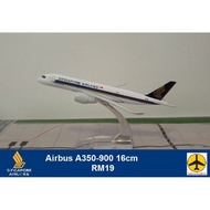 Airplane Model- Model Airplane A380 & A350 Singapore Airlines 16cm