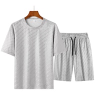 เสื้อยืดผู้ชาย7XL 6XL ขนาดใหญ่พิเศษสีดำแห้งเร็วเสื้อยืดฤดูร้อนแฟชั่นออกกำลังกายไซส์พิเศษทรงหลวมชุดหล