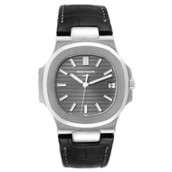 Patek Philippe Patek Philippe Nautilus (Reference 5711G-001). A white gold automatic wristwatch with date. 2009