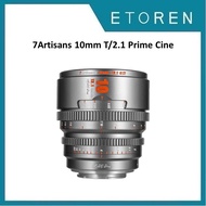 7Artisans 10mm T/2.1 Prime Cine Lens Titanium