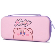 Cute Kirby Nintendo Switch Carry Case Hard PU LeatherHand Bag With Card Slots for NS Oled