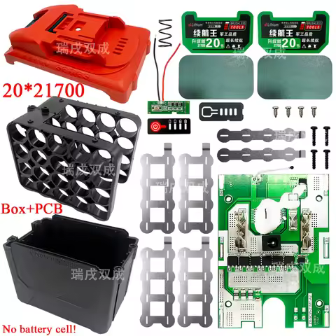 20 Core 21700 Lithium Battery Case Protection Circuit Board PCBA BMS for Lomvum Zhipu Hongsong Jingm