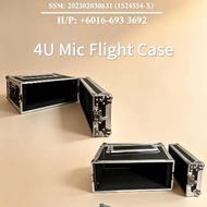 Mic Flight Case 2u / 4u ready stock
