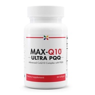 Stop Aging Now - MAX-Q10 ULTRA CoQ10 with BioPQQ - Advanced CoQ10 Complex with PQQ - 60 Softgels