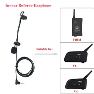 1Pcs Handsfree Referee Headset Earphone For EJEAS V6 pro FBIM V4 Plus