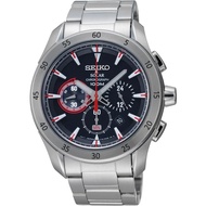 Seiko Criteria Solar Chronograph 42mm Men Watch SSC-175P1