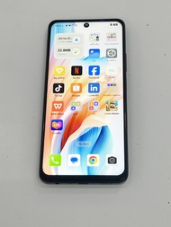 oppo A58 8+4 128 GB ดำ สภาพสวย สแกนได้ แบตนาน ใช้งานได้ดี ราคาถูกใจ