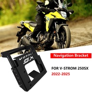 For V-STROM 250SX 2022-2025 Motorcycle Accessories Lift windshield navigation bracket GPS V-STROM 25