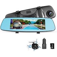 DUA Kamera Kereta Atas Cermin Under Kereta Reverse R Gear Camera Auto Record Auto Display