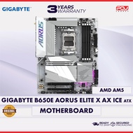 GIGABYTE B650E AORUS ELITE X AX ICE ATX AM5 (3 YEARS WARRANTY)