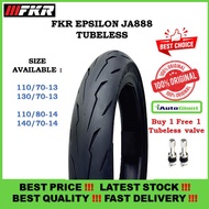 TAYAR  FKR JA888   110/70-13, 110/80-14, 130/70-13, 140/70-14 TUBELESS TYRE