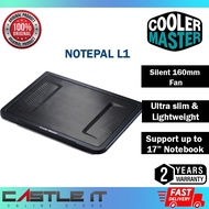Cooler Master NotePal L1 Laptop Cooler Pad 160mm Silent Fan Adjustable Height
