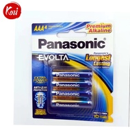 Bundle of Panasonic Evolta AAA x4 Premium Alkaline Battery LR03