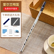 Naomi Tin Flute d Recorder Adjustment Tuning Flute Scottish Flute Six-Hole Whistle Tin Straight 6-Ho